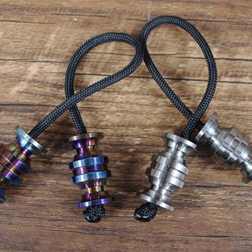 1PC Begleri Finger Movement Extreme Titanium Alloy Spinner Anti Stress Decompression Toys EDC Tools Knife Beads Accessories