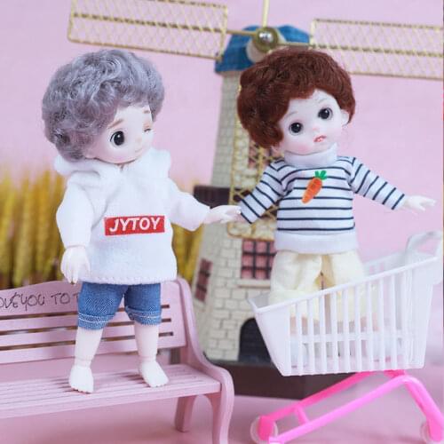 16cm Bjd Doll Clothes High-end Dress Up Can Dress Up Fashion Doll Clothes Skirt Suit Best Gifts Dress Up Accessories