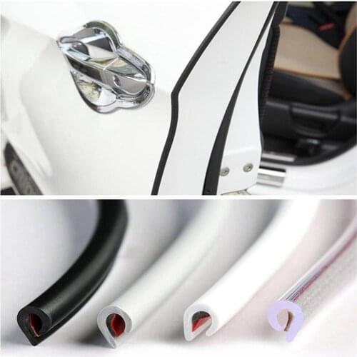 5M/8M/10M Car Door Edge Rubber Seal Protector Guard Strip Styling Moulding Scratch Anti-rub Car Door Protector Strip for Cars