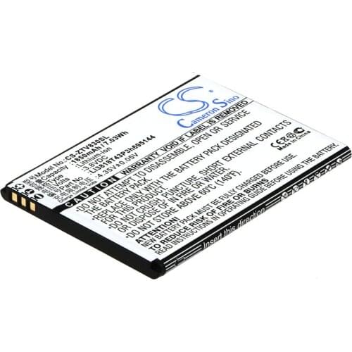 CS 1850mAh / 7.03Wh battery for ZTE Blade G Lux, Kis 3 Max, V830, V830w Li3818T43P3h695144