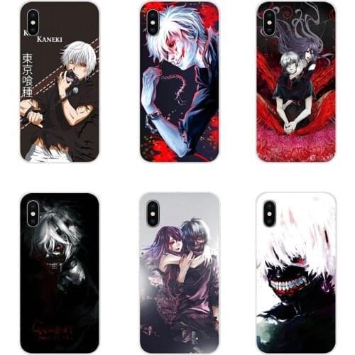 Japenese Anime Tokyo Ghoul Accessories Phone Shell Covers For Xiaomi Mi4 Mi5 Mi5S Mi6 Mi A1 A2 A3 5X 6X 8 CC 9 T Lite SE Pro