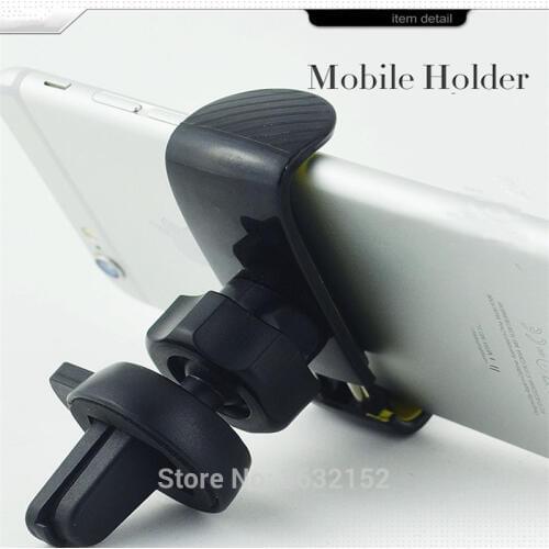 Car Phone Holder for Air Vent Mount Holder Stand 360 Rotation Mobile Phone Stand for KIA sportage rio sorento cerato k2 k3 Soul