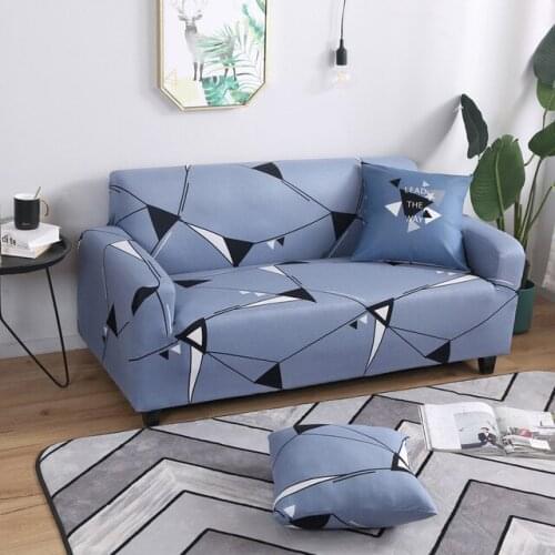 Couch Cover Spandex Living Roon Sofa Slipcover Elastic for Corner Armchair Sofa L-Shape Couch Cover Sectional Stretch 1 PC