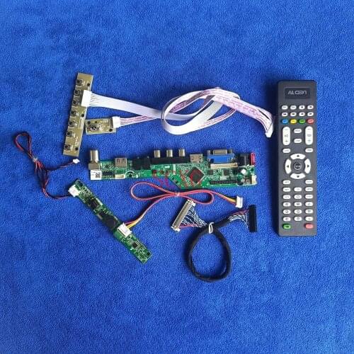 LVDS 30-Pin 1920*1080 Fit LM230WF3-SLD1/SLE1/SLK1/SLL1/SLN1/SLP1/SLQ1 Analog KIT LED Panel drive card HDMI-compatible VGA USB AV