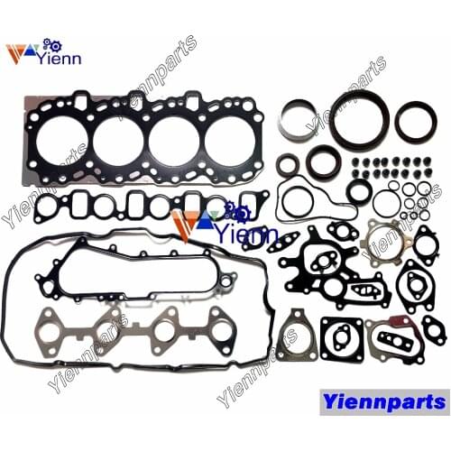 For TOYOTA 2KD 2KD-FTV Full Gasket kit 04111-30030 with head gasket 11115-30040 Hilux Hiace Cruiser diesel engine parts