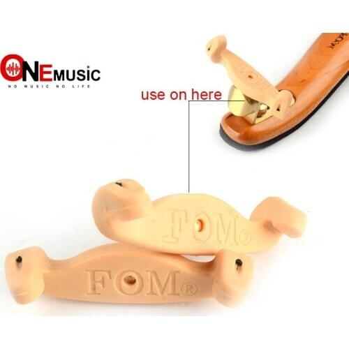 FOM Silica Gel Shoulder Rest Claws Professional Durable Violin Shoulder Rest Accessories For 4/4-3/4 1/2 1/4-1/8 Violin