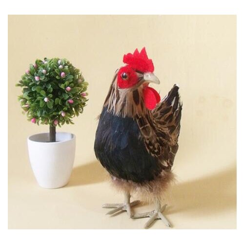Imitation chicken animal model sample toy doll imitation poultry chicken crafts set pieces craft statues Home decoration dies