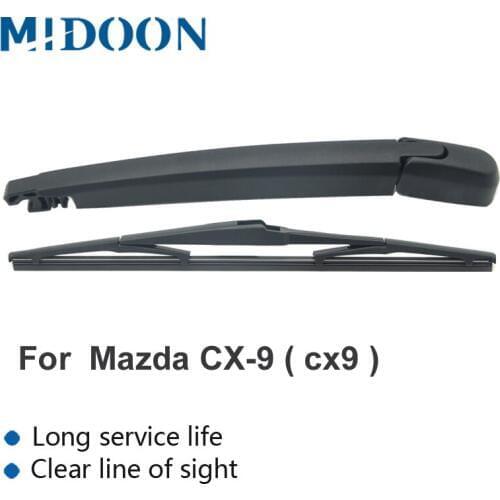 MIDOON Rear Wiper Arm & Rear Wiper Blade for Mazda CX-9 ( cx9 ) MK1 2007-2015