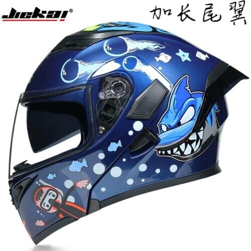 Shark MotorcycleHelmet Modular Moto Helmet Racing Flip Up Helmet Casco Moto Motorbike Helmet with Inner Sun Visor Double Lens