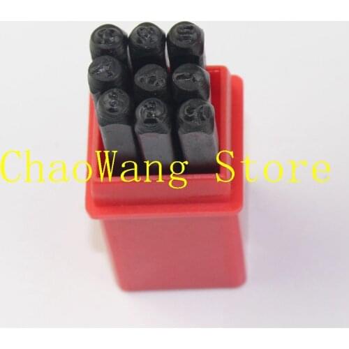 Jewelry Making Tools Number 0 to 9 Number Stamps Set