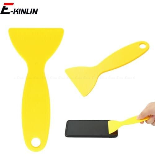Plastic Screen Shovel Tools Protector Protective Film Scraper For iPhone Android Mobile Phone Tablet Glue Remover Repair Tool