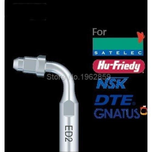 5pcs ED2 dental scaler tips dentist teeth whitening dental equipment ultrasonic dental scaler tip ED2 for SATELEC NSK GNATUS DTE