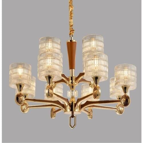 Light luxury living room dining room chandelier