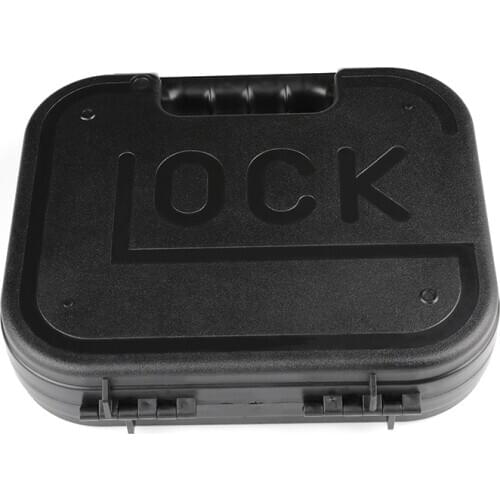 Tactical ABS Pistol Case Glock handgun Case Hard Protector With Padded Foam Lining Carry handle For Hunting Accessory