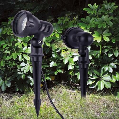 IP65 GU10 Outdoor LED spike light 5W 7W SMD New Garden lawn lamp light AC110V 220V waterproof led Spot Light warm white 5W