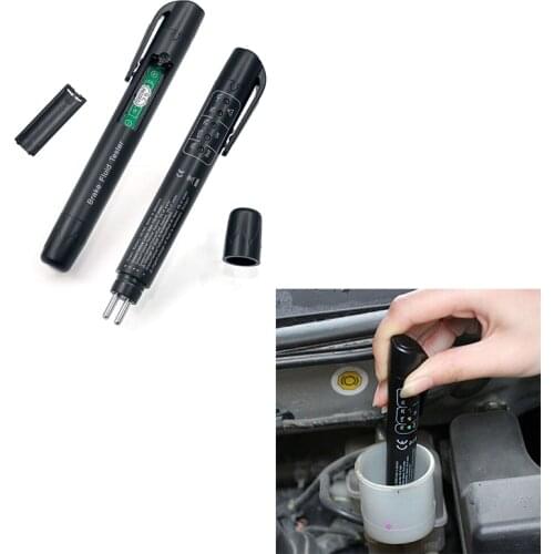 Universal Brake Fluid Tester Accurate Oil Check Pen Car Brake Liquid Digital Tester Vehicle Auto Automotive Testing Tool