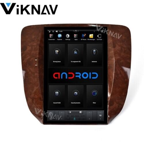 For chevrolet tahoe 2007-2012 for GMC YUkon 2007-2012 for chevrolet silverado vertical screen car GPS DVD player 12.1 inch