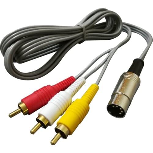 High quality dual-channel version Audio Video AV cable cord for Sega MD1 for PCE for NEOGEO game console