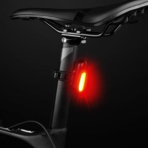 Bicycle Tail Light Night Riding Warning Mountain Bike Bicycle Accessories and Equipment USB Charging Cycling Safety Tail Light
