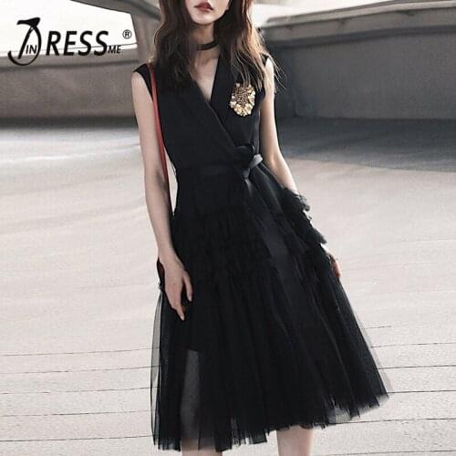 INDRESSME 2019 New Women Sexy Sleeveless V Neck Belt Bodycon Cascading Ruffles Gown Dress Summer Party Club Dress Vestidos