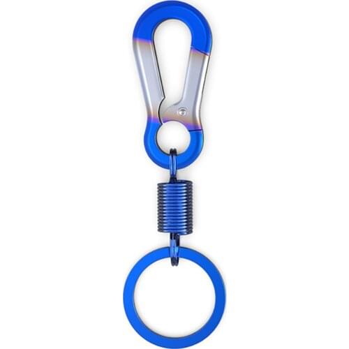 1PC Creative Car Auto Keychain Titanium Metal Key Chain Wonderful Car Keychain Keyring