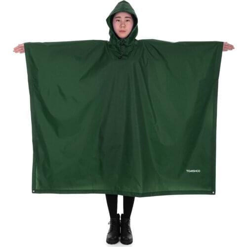 3In1 Raincoat Men Backpack Waterproof Rain Coat With Hood Hiking Cycling Rainwear Poncho Outdoor Camping Tent Mat Raincoat bike