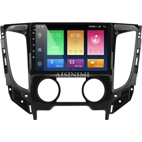 AISINIMI Android 10 Car Dvd Player navigation For Mitsubishi TRITON L200 MT car radio Car Audio Gps Multimedia Stereo Monitor