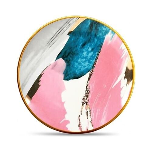 Majida Service Plate 6 Pieces 25 Cm Watercolor