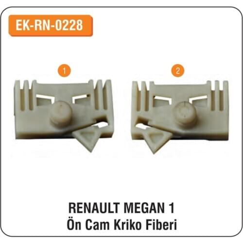 ALTECH Renault Megane 1 For Front Glass Fiber EK-RN-0228
