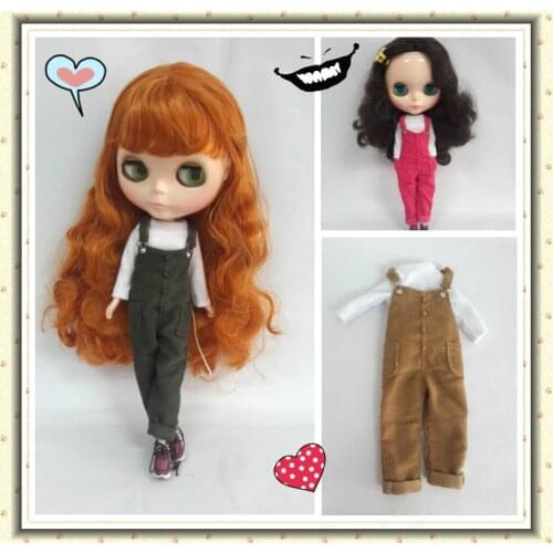 Free shipping cost ,Dolls outfit ,jumpsuit(4 colors)