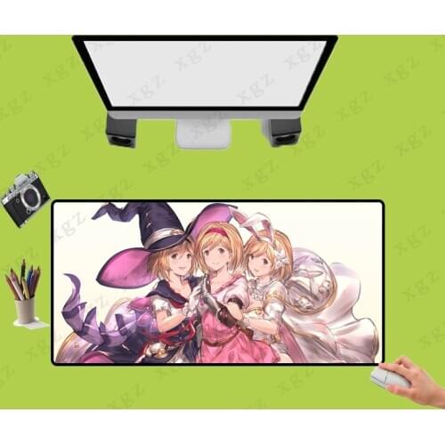 XGZ A Group of Cute Anime Girls Large Game Player Accessories Exclusive Computer Notebook Keyboard Pad Large Mouse Pad Desk XXL