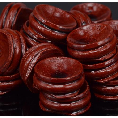 29MM 10Pcs Wood Crafted Stand For Globe Sphere Ball & Egg