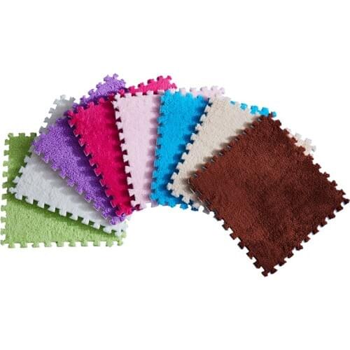 Kid Cute Foam Living Room Rug Doormat Puzzle Splice Climbing Heads Shaggy Velvet Baby Eco EVA Soft Clear Foam Carpet CB4177/o