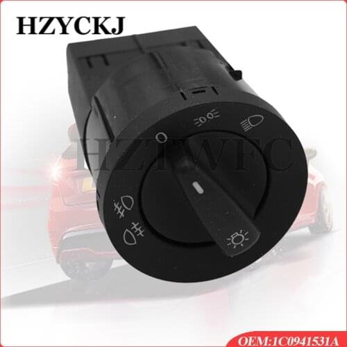 For VW Golf GTI 4 MK4 Passat 3BG 3B For Polo T5 Bora Sharan Fog Lamp Knob Switch Original Headlight Fog Lights Switch Auto Parts