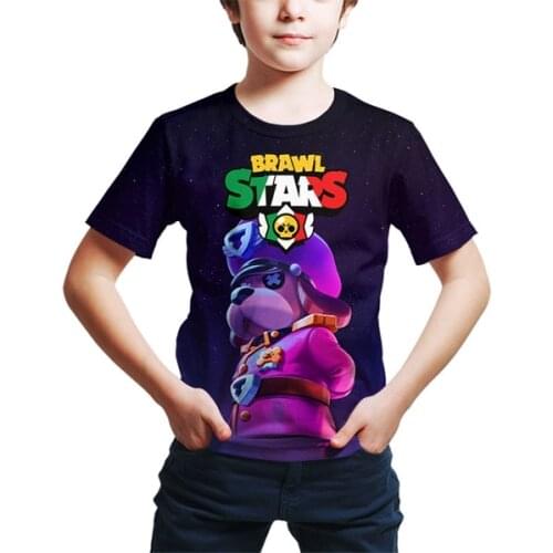 Cartoon Shooting Game 3D Print T Shirt Men Women With children Summer Casual T-shirt Streetwear Short Sleeve Tops Cool Tee