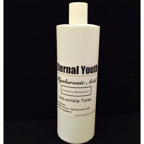 Hyaluronic Acid Toner Moisturizing With 6peptides Ageless Anti Wrinkles Essence 1000ml 1kg Semi-Finished Skin Care Products