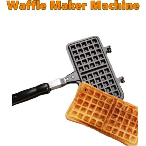 DIY Waffle Maker Machine Non-Stick Metal Pan Cake Oven Fish-Shaped Heat-Resistant Breakfast Machine Household Kitchen Tools