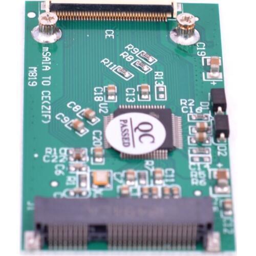 MSATA to ZIF 40pin Adapter Card mini SATA SSD to 1.8 inch CE in the laptop