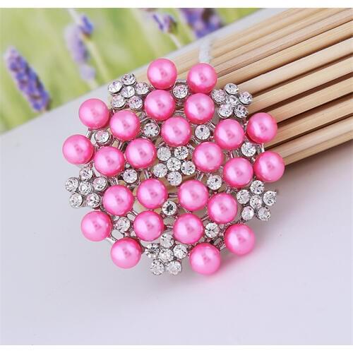 RONGQING FLOWER Pearl Brooches for women Up Jewelry Suit Hats Antique Corsages Brand Pin Brooch pins jewelry