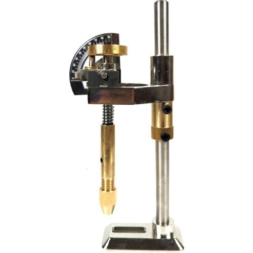 Gemstone Angle Flat Polishing Copper Manipulator Grinding Machine Height Adjustment Jade Lapidary Faceting Machine With Scale