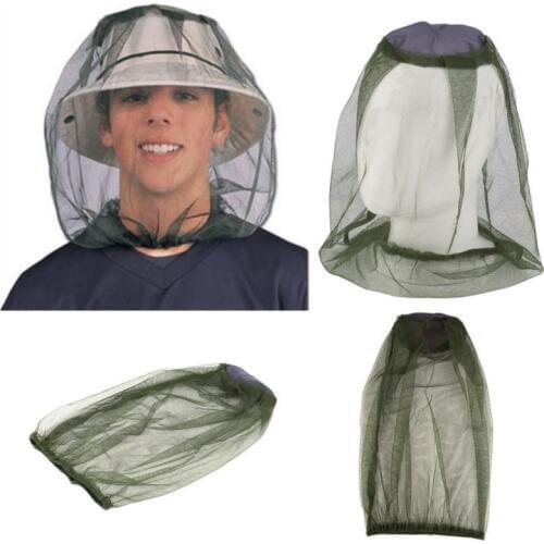 1PC Outdoor Sunscreen Mosquito Nets Fishing Cap Insect Proof Sunscreen Veil Anti Bee Cap Breathable Sunshade Sports Wholesale