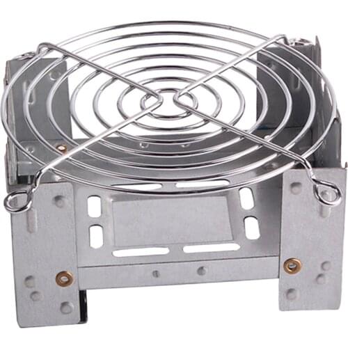 Camping Stove, Stainless Steel Folding Alcohol Stove Alcohol Burner Pocket Stove for Outdoor Camping Cooking Picnic