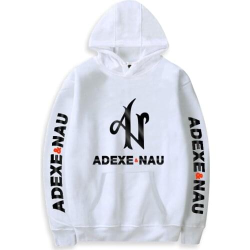 2021 Adexe & Nau Merch Hoodie Sweatshirts Print Casual Young Peaple Spring Autumn Letter Hooded Men/Women Clothes