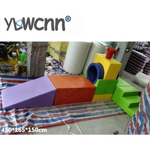 YLW customized software kids soft toy indoor playground center YLW-INA171056