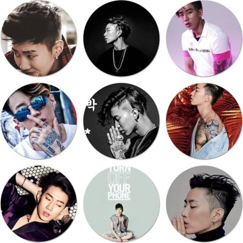 Jay Park Icons Pins Badge Decoration Brooches Metal Badges For Backpack Decoration