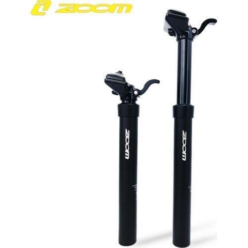 Zoom 30.9mm 31.6mm Hydraulic Hand Control Dropper SeatPost Height Adjustable Drop Seat Post Bike MTB 100mm Travel
