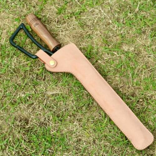 1Pcs PU Leather Case Barbecue Tongs Protective Cover 31*5.3 Cm Camping Cookware Flame Holster Waistband Tool Cover