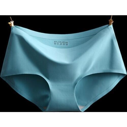 2018 summer style women new type non-trace ice silk underwear cold lady briefs AW5502