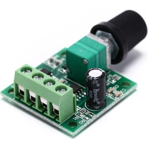 32*32*15mm DC New 1.8V 3V 5V 6V 12V 2A Low Voltage Motor Speed Controller PWM 30W