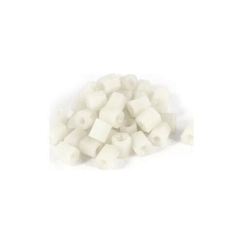 50 Pcs Insulated Nylon Screw Nut Hex Hexagonal Standoff Spacer M3x5